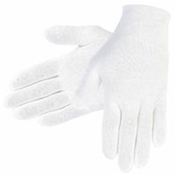 Mcr Safety Lisle Cotton Inspector Gloves- Ladies Small 127-8610C